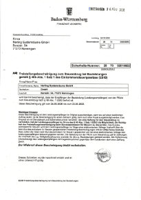 Freistellungsbescheinigung