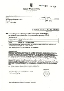 Freistellungsbescheinigung