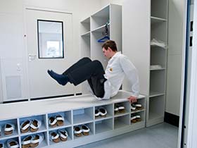 Reinraumtechnik Reinraumschleuse