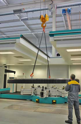 Messraum mit Schiebetür