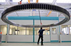 Messraum mit Schiebetür